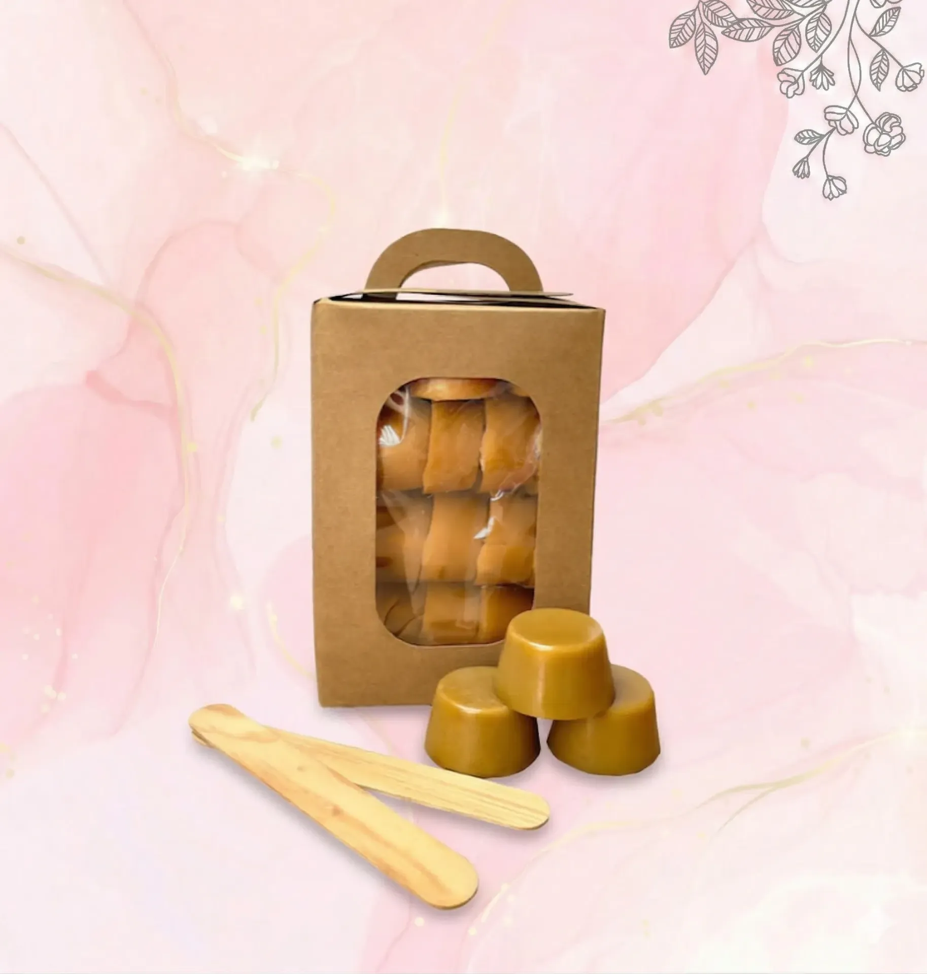 Cera española Refill 500g(pastillas) (Miel)